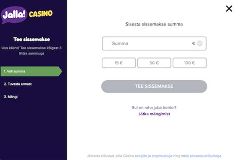 Jalla Casino EE: Eesti suurim Pay N Play kasiino.